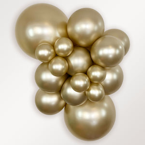 414959 Silk Gold Dust 5" Round (50ct)