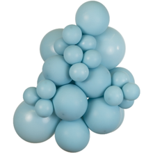 Load image into Gallery viewer, K68218 Kalisan Retro Blue Glass 5" Round (50ct)

