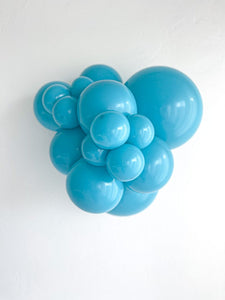 17049 Tuftex Turquoise 17" Round (50ct)