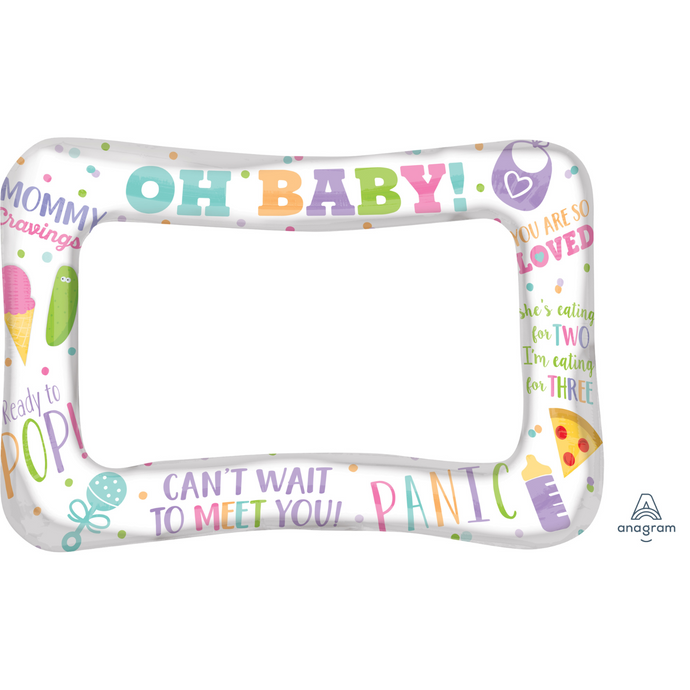 A110416 Selfie Frame Baby Shower