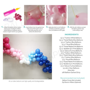 GKIT003 Gender Reveal Balloon Garland Kit