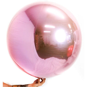 288328 Loon Balls® 81cm (32") Metallic Light Pink - reduced due to imperfection