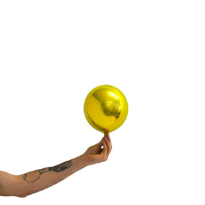 287222 Loon Balls® 18cm (7") Metallic Gold