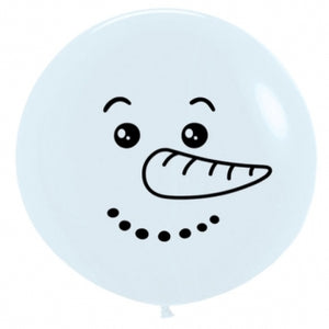 59200 White Snowman 24" Round (1ct)