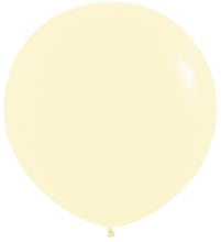 Load image into Gallery viewer, 56175 Pastel Matte Yellow 36&quot; Round (1ct)
