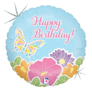 36151 Pastel Butterfly Birthday