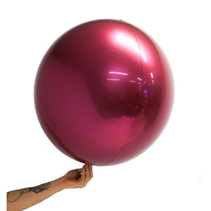 288227 Loon Balls® 61cm (24") Metallic Burgundy