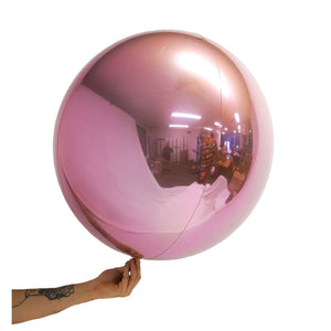 288327 Loon Balls® 61cm (24") Metallic Light Pink