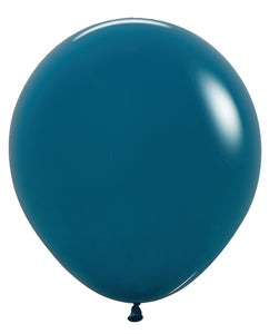 55529 Deluxe Deep Teal 18" Round