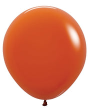 Load image into Gallery viewer, 55528 Fashion Sunset Orange 18&quot; Round (25ct)
