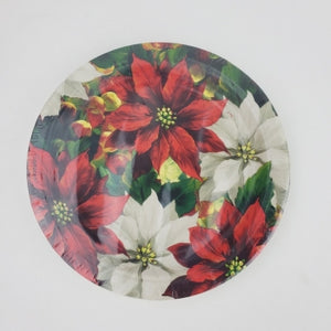 782070 Regal Poinsettia Plates