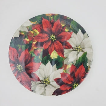 782070 Regal Poinsettia Plates