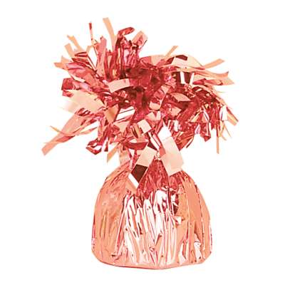 49015 Foil Balloon Weights - Rose Gold