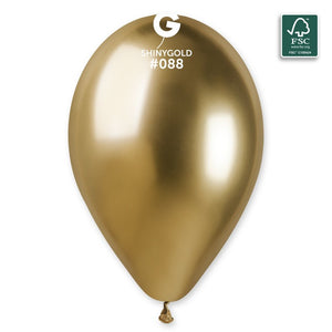128857 Gemar Shiny Gold 13" Round