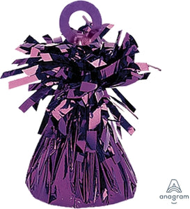 112725.14 Foil Balloon Weights - Purple