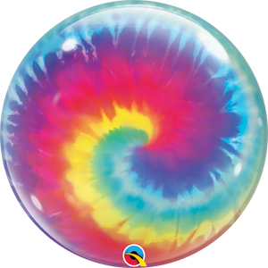 13084 Tie Dye Swirls Bubble Balloon