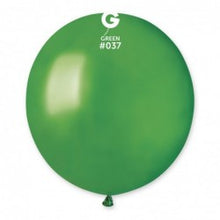 Load image into Gallery viewer, 153750 Gemar #037 Metallic Green 19" Round (25ct)
