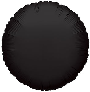 4" Round - Black