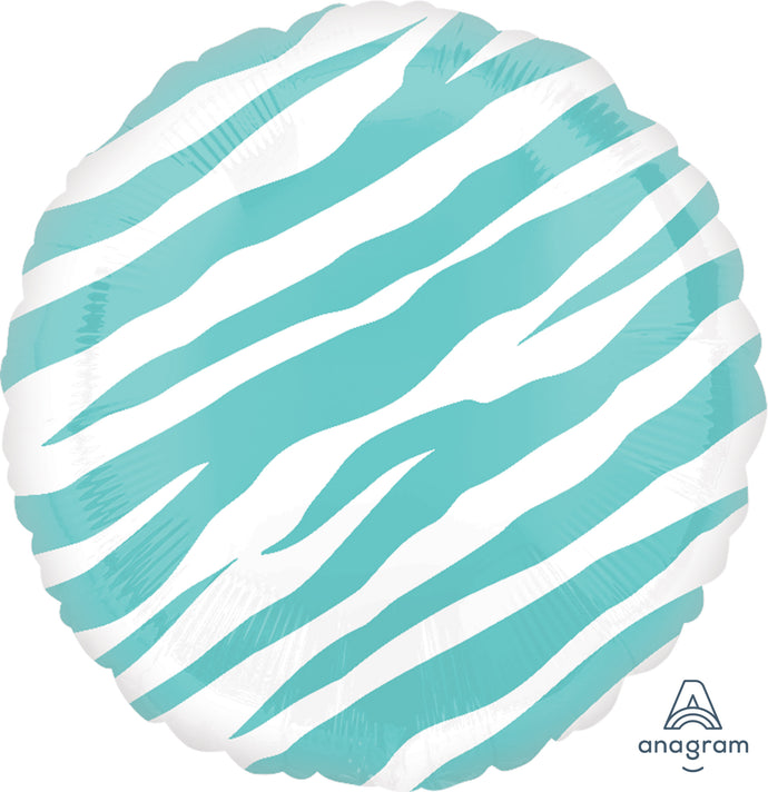 25426 Robins Egg Blue Zebra