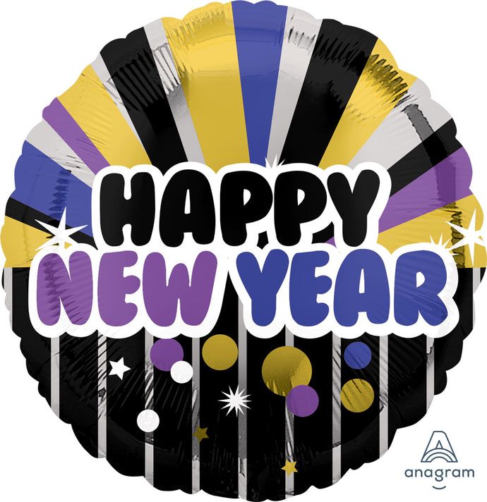 34000 HNY Purple & Gold