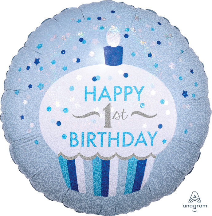 34530 1st Birthday Cupcake Boy
