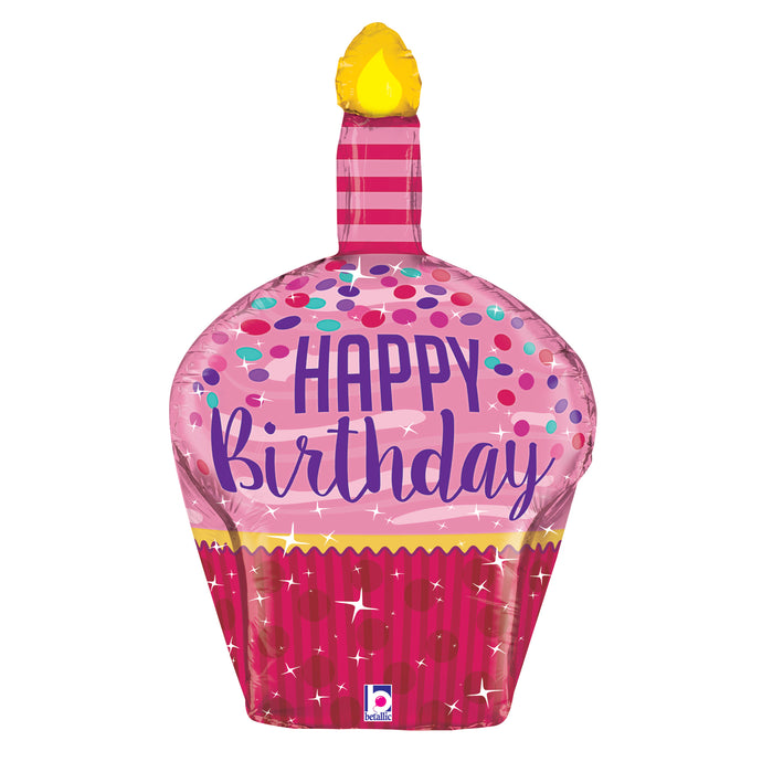 35257 Birthday Sparkles Cupcake