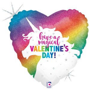 36763 Glitter Unicorn Valentine