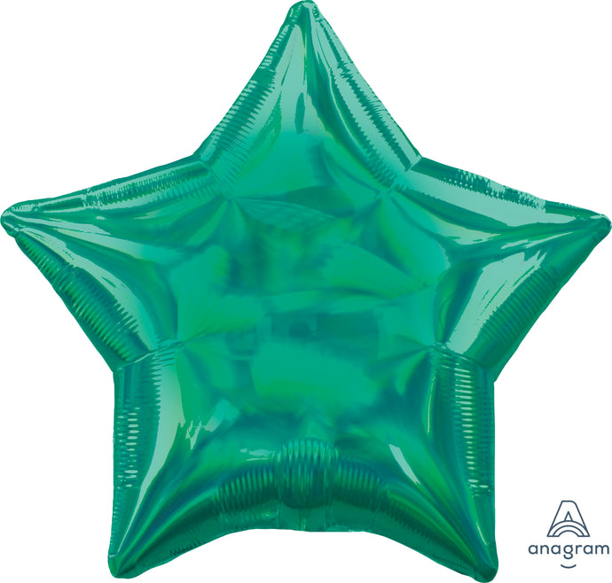 39269 Iridescent Green Star