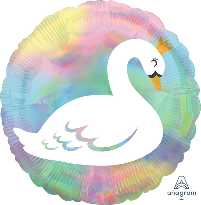 41212 Iridescent Pastel Swan