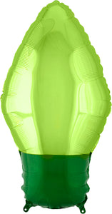 42047 Green Christmas Light Bulb