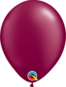 43578 Pearl Burgundy 5" Round (100ct)