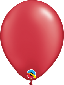 43594 Pearl Ruby Red 5" Round (100ct)