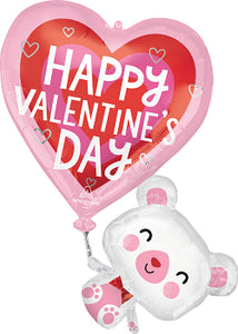 43634 Floating Valentine's Bear