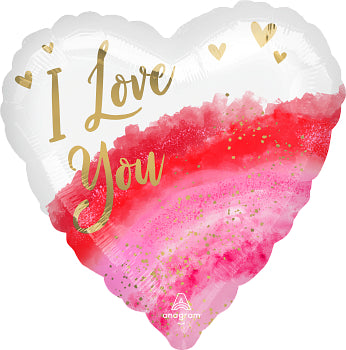43660 Geode Watercolor Love