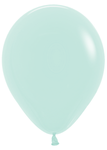 155685 Pastel Matte Green 5" Round (50ct)
