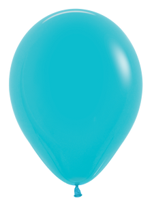 51031 Deluxe Turquoise Blue 5" Round (100ct)