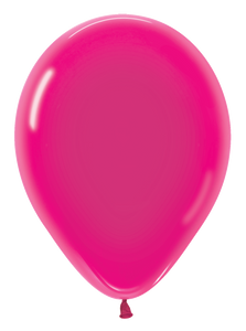 51049 Crystal Fuchsia 5" Round (100ct)
