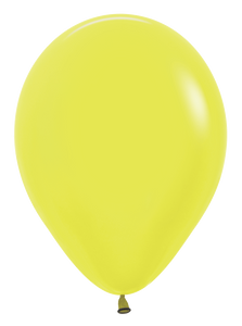 53053 Neon Yellow 11" Round (100ct)