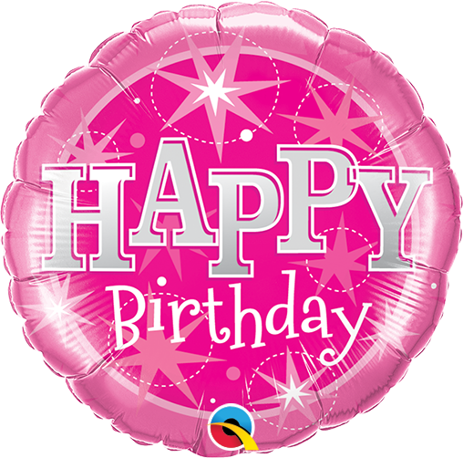 58415 Birthday Pink Sparkle
