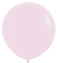 Load image into Gallery viewer, 155043 Pastel Matte Pink 24&quot; Round (1ct)
