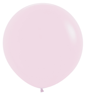 155043 Pastel Matte Pink 24" Round (1ct)