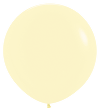 Load image into Gallery viewer, 59175 Pastel Matte Yellow 24&quot; Round (1ct)
