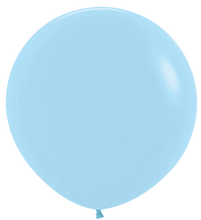Load image into Gallery viewer, 155289 Pastel Matte Blue 24&quot; Round (1ct)
