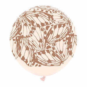 75517 BCT Pink Blush Butterfly 24" Round