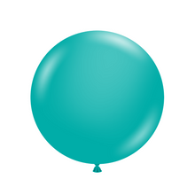 Load image into Gallery viewer, 17028 Tuftex Teal 17&quot; Round (50ct)
