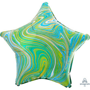 42102 Marblez Blue Green Star