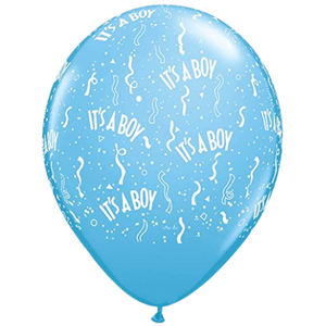 39823 It's A Boy Pale Blue 11" Round