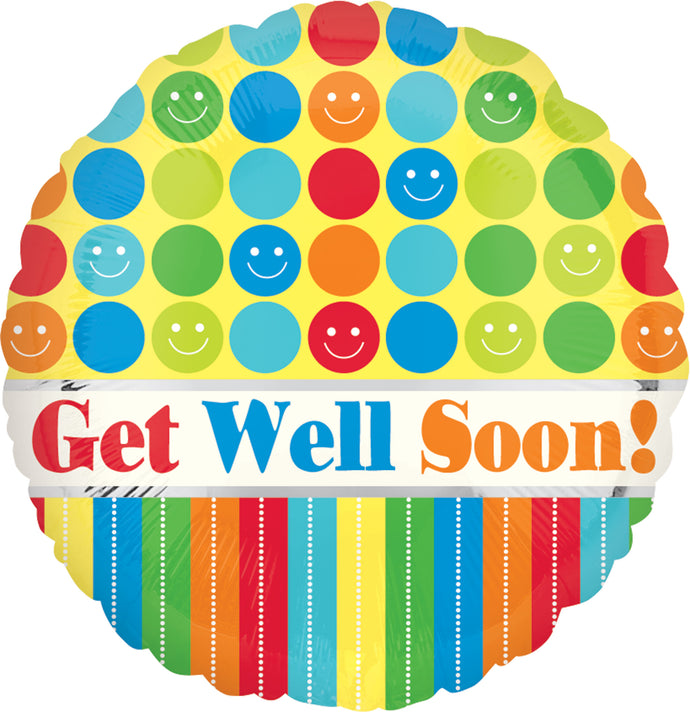 24111 Get Well Soon Dots