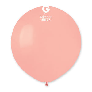 157352 Gemar Macaron Baby Pink 19" Round