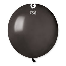 Load image into Gallery viewer, 156553 Gemar Metallic Black 19" Round (25ct)
